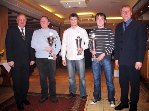 Pokal&uuml;berreichung